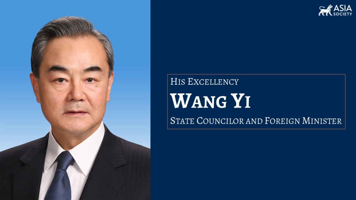 [PRIVATE] China: State Councilor And Foreign Minister Wang Yi | Asia ...